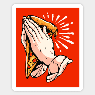 Prayer in Pizza Magnet